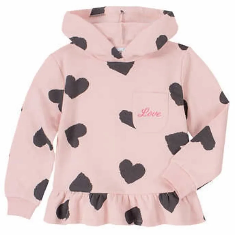 Kids Headquarters Kids' 4-piece Playwear Set Hearts